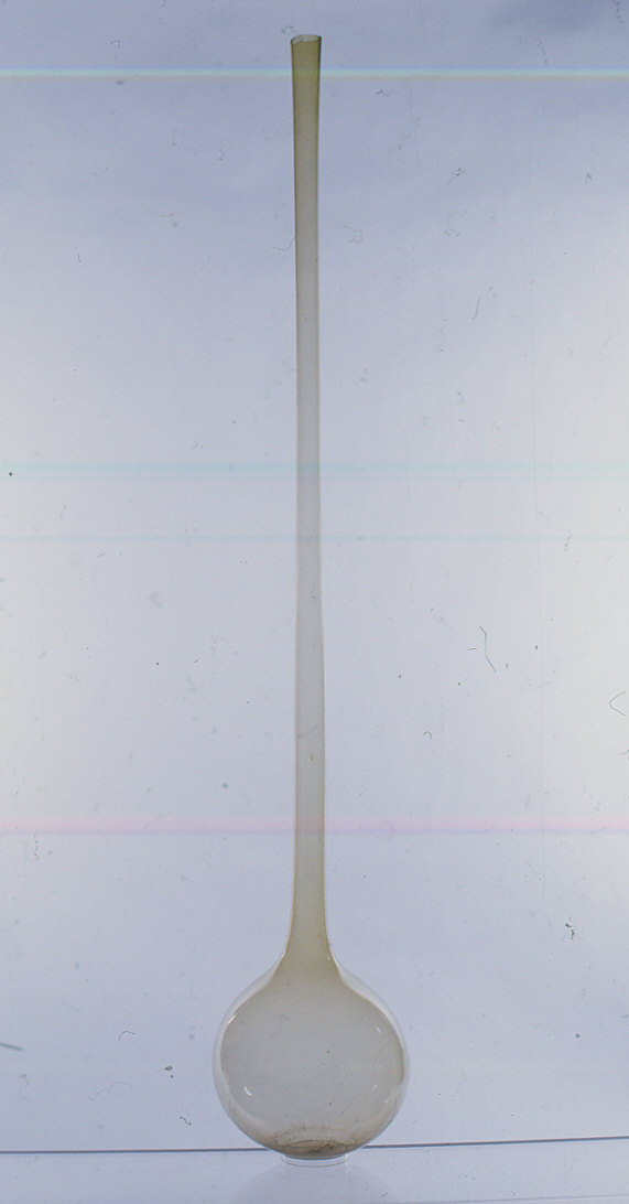 bottiglia - manifattura parmense (sec. XVIII)