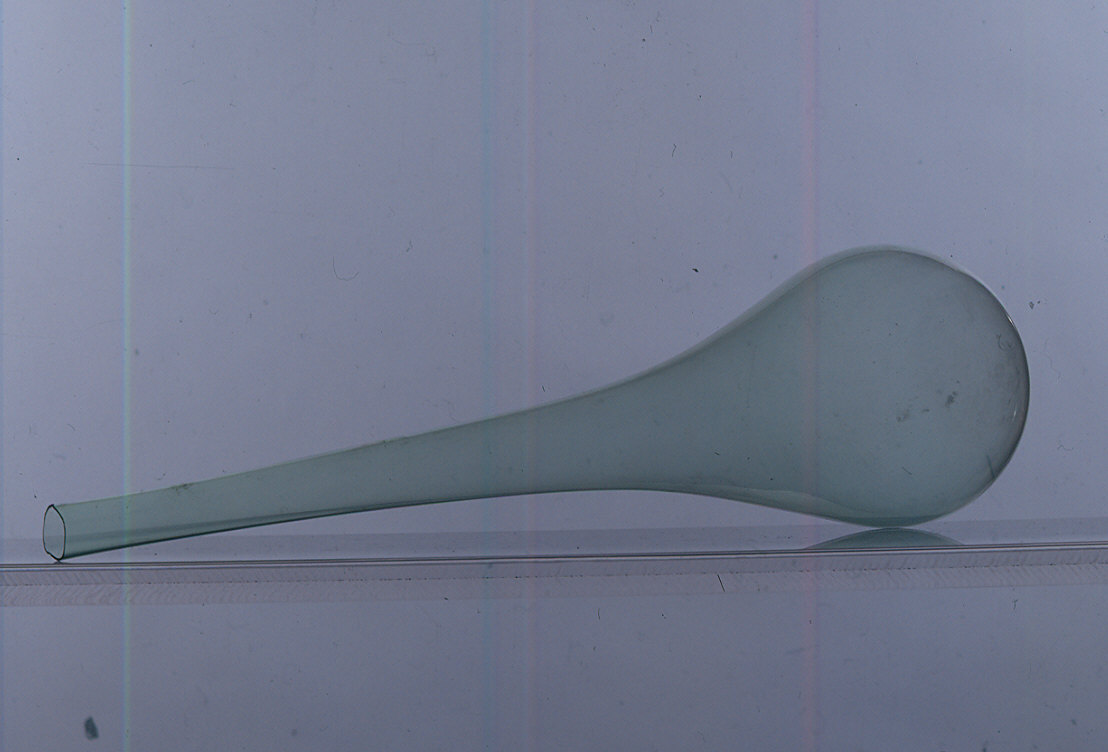 bottiglia - manifattura parmense (secc. XVIII/ XIX)