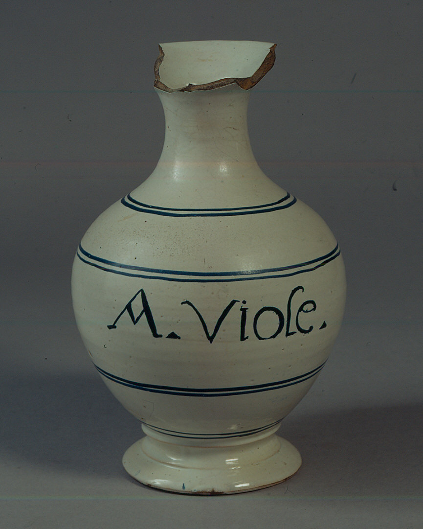 fiasca - manifattura Italia settentrionale (sec. XVIII)