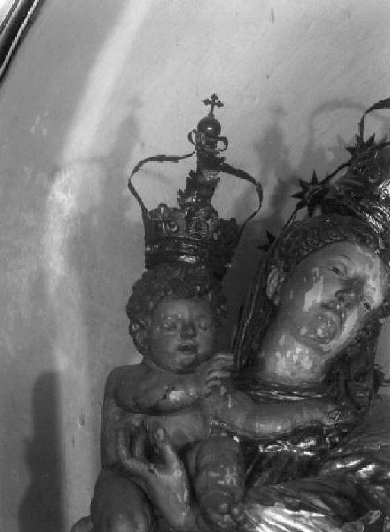 corona da statua, elemento d'insieme - PRODUZIONE GENOVESE (fine/inizio secc. XVII/ XVIII)