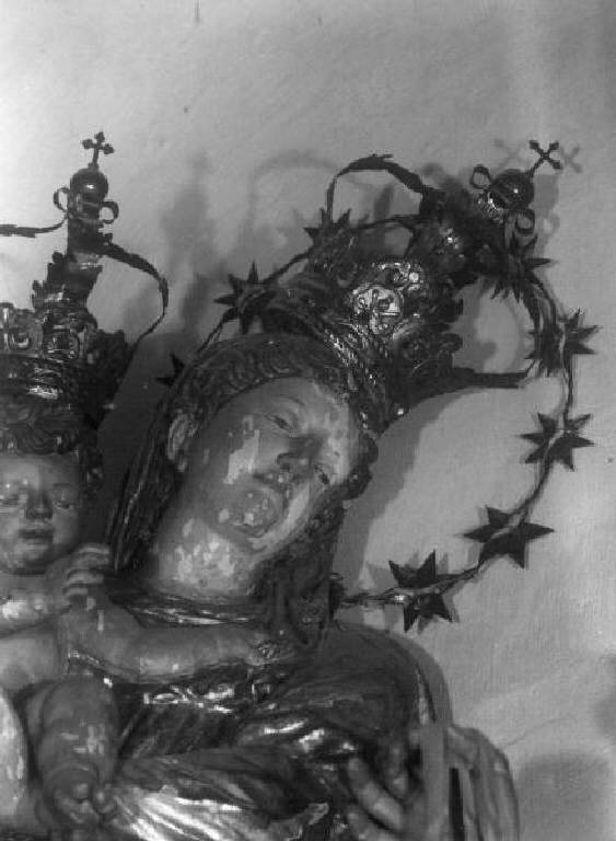 corona da statua, elemento d'insieme - PRODUZIONE GENOVESE (fine/inizio secc. XVII/ XVIII)