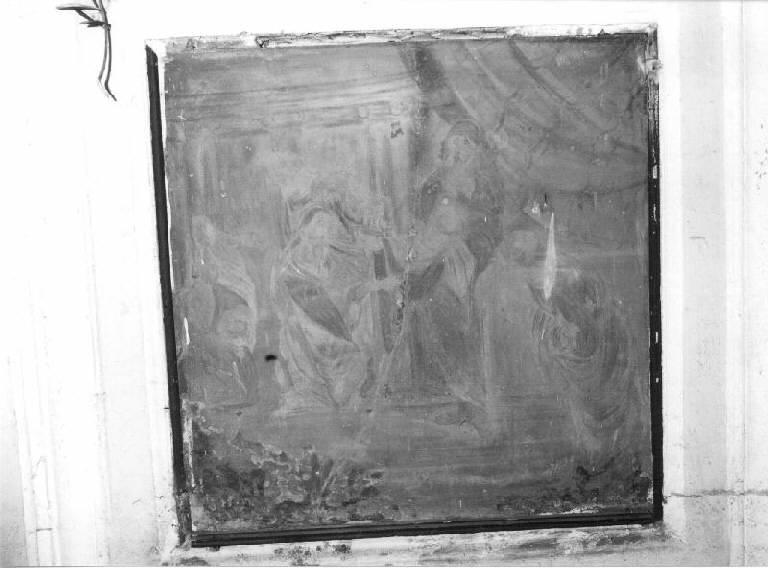 presentazione di Gesù al tempio (dipinto, elemento d'insieme) - ambito ligure (seconda metà sec. XVIII)