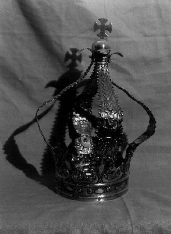 motivi decorativi vegetali (corona da statua, elemento d'insieme) - bottega ligure (sec. XIX)