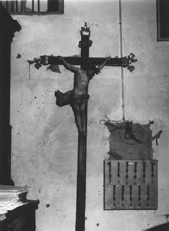 crocifisso, insieme - bottega ligure (secc. XVIII/ XIX)
