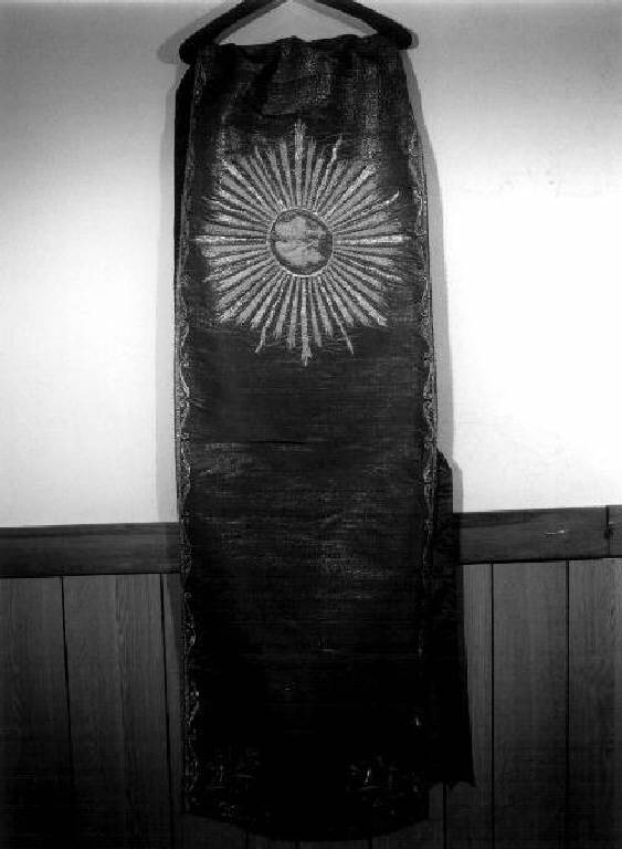 motivi decorativi vegetali (velo omerale, elemento d'insieme) - manifattura genovese (sec. XIX)