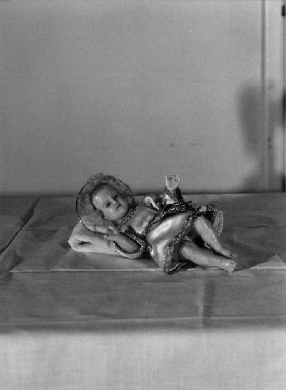 GESU' BAMBINO (STATUETTA DA PRESEPIO) - PRODUZIONE GENOVESE (primo quarto SEC. XX)