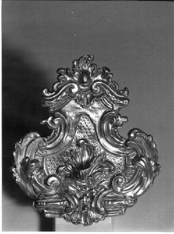 terminale - di croce, elemento d'insieme - bottega ligure (metà sec. XVIII)