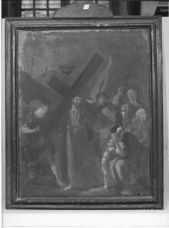VIA CRUCIS/ GESU' CONSOLA LE PIE DONNE (DIPINTO) - AMBITO LIGURE (INIZIO SEC. XVII)