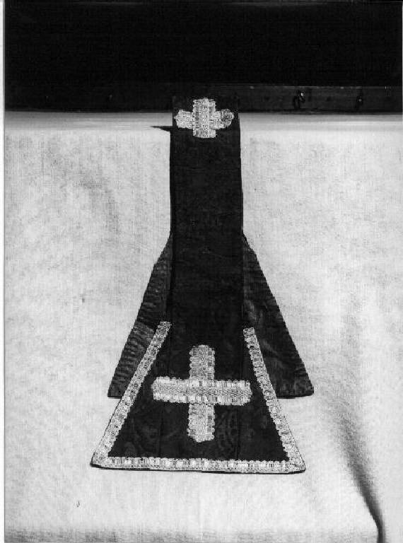 manipolo, elemento d'insieme - manifattura ligure (secc. XVII/ XVIII)