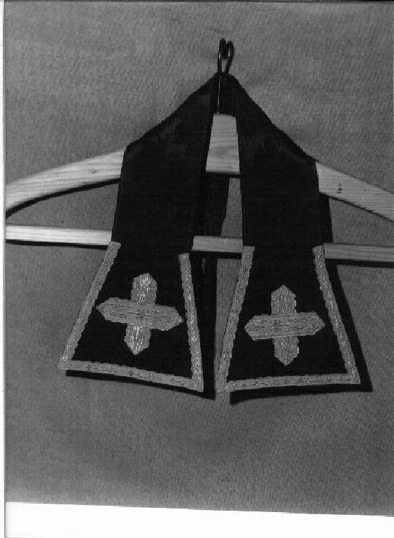 manipolo, elemento d'insieme - manifattura ligure (prima metà sec. XX)