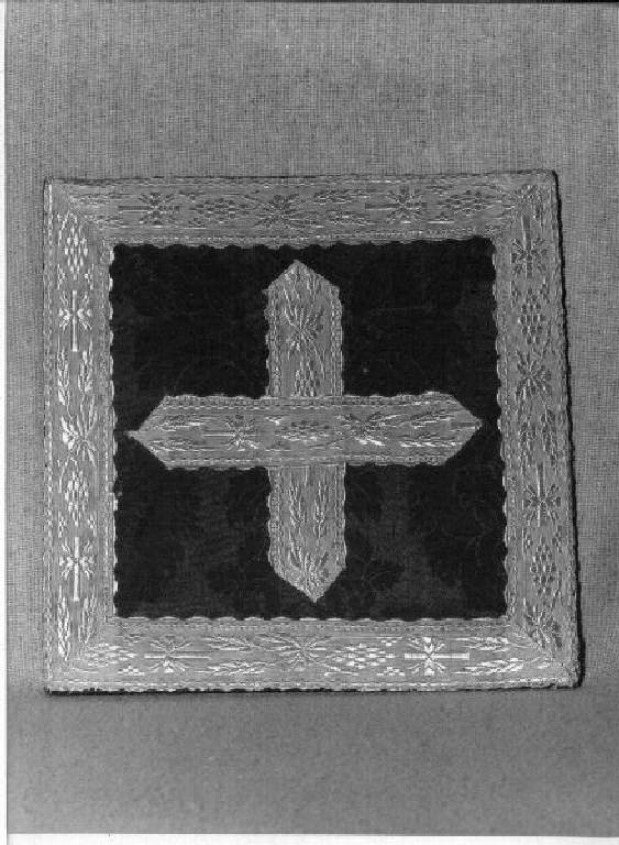 borsa, elemento d'insieme - manifattura ligure (prima metà sec. XX)