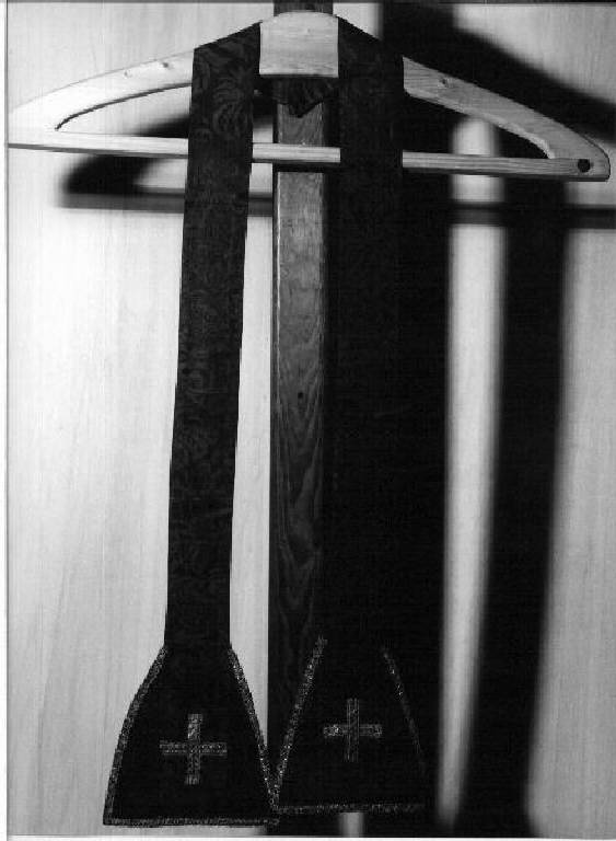 stola, elemento d'insieme - manifattura ligure (prima metà sec. XVIII)