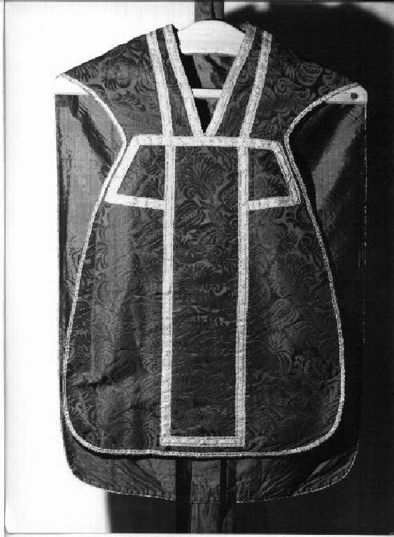 pianeta, elemento d'insieme - manifattura ligure (prima metà sec. XVIII)