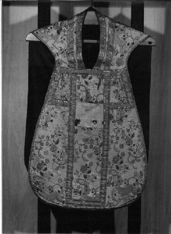 motivi decorativi floreali (pianeta, elemento d'insieme) - manifattura ligure (terzo quarto sec. XVIII)