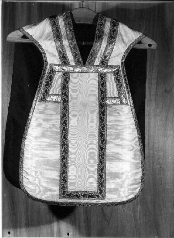 pianeta, elemento d'insieme - manifattura ligure (seconda metà sec. XIX)