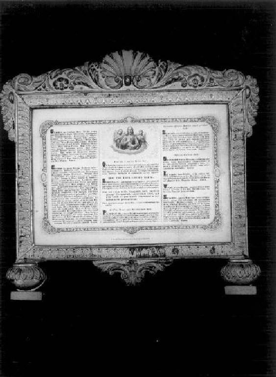 CARTAGLORIA - PRODUZIONE GENOVESE (seconda metà SEC. XIX)