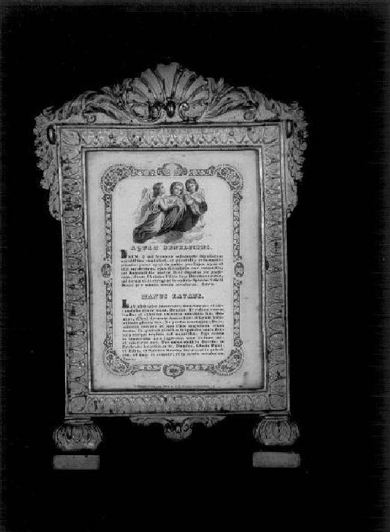 CARTAGLORIA - PRODUZIONE GENOVESE (seconda metà SEC. XIX)