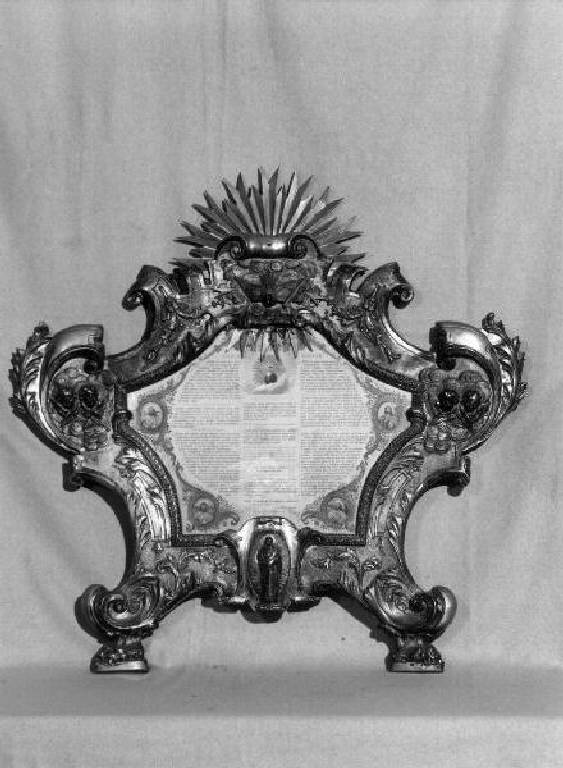 SPIRITO SANTO/ SAN LORENZO (CARTAGLORIA) - PRODUZIONE GENOVESE (seconda metà secc. XVIII/ XIX)