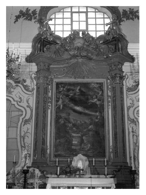 MOTIVI DECORATIVI VEGETALI/ PUTTI ALATI (ANCONA) - PRODUZIONE LIGURE (SECONDO QUARTO SEC. XVIII)