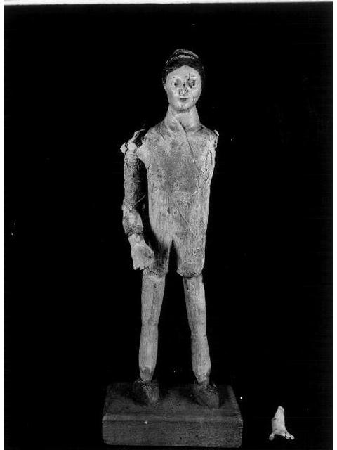 DONNA (STATUETTA DA PRESEPIO) (seconda metà SEC. XIX)