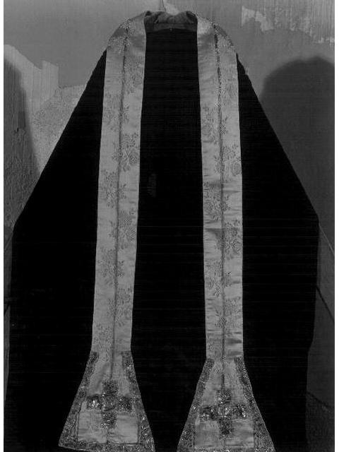 motivi decorativi floreali (stola, elemento d'insieme) - manifattura ligure (ultimo quarto sec. XVIII)