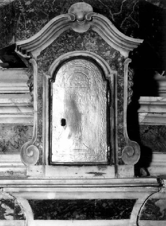 tabernacolo, elemento d'insieme - bottega ligure (primo quarto sec. XVIII)