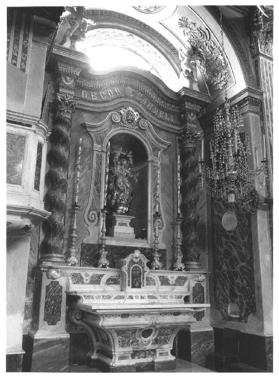 altare, insieme - PRODUZIONE LIGURE (seconda metà sec. XVIII)