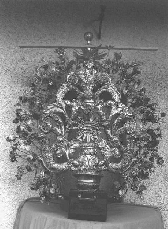 terminale - di croce, elemento d'insieme - PRODUZIONE GENOVESE (seconda metà, prima metà sec. XIX, sec. XX)