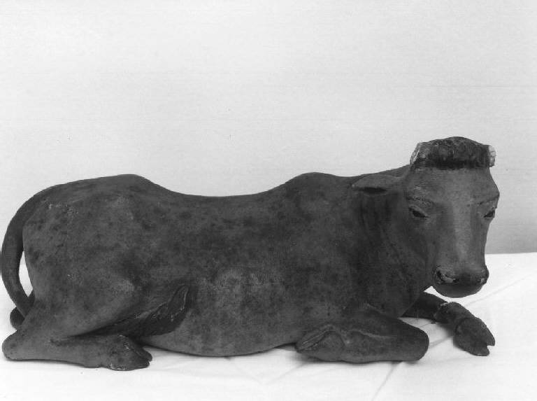 BUE (STATUETTA DA PRESEPIO) - PRODUZIONE GENOVESE (SEC. XVIII)