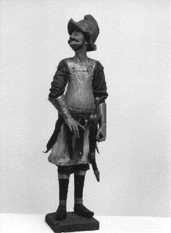 FIGURA MASCHILE (STATUETTA DA PRESEPIO) - PRODUZIONE GENOVESE (SEC. XVIII, SEC. XIX)
