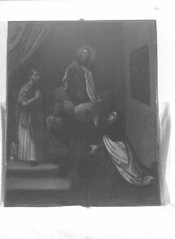 episodio della vita di Santa Teresa d'Avila (dipinto, elemento d'insieme) - ambito genovese (prima metà sec. XVIII)