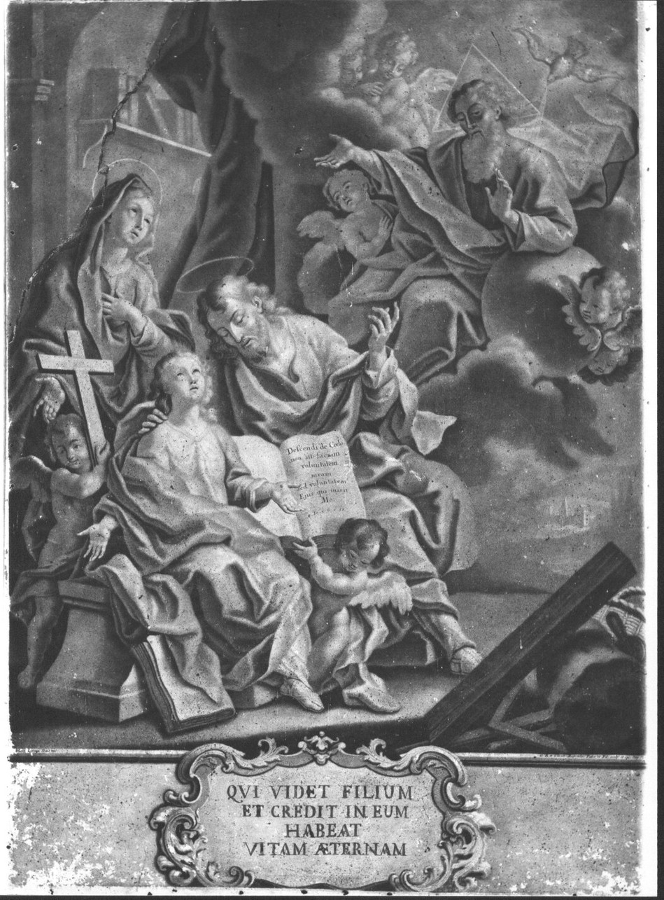 Sacra Famiglia (stampa, elemento d'insieme) di Rugendas Georg Philip, Rugendas Johannes Christian, Haid Johann Lorenz (seconda metà sec. XVIII)