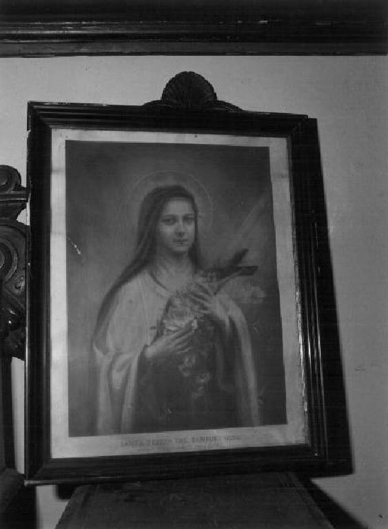 Santa Teresa del Bambino Gesù (stampa) - ambito ligure (prima metà sec. XX)