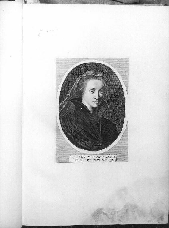 ritratto di donna (stampa, elemento d'insieme) di Matham Theodor (sec. XVII)