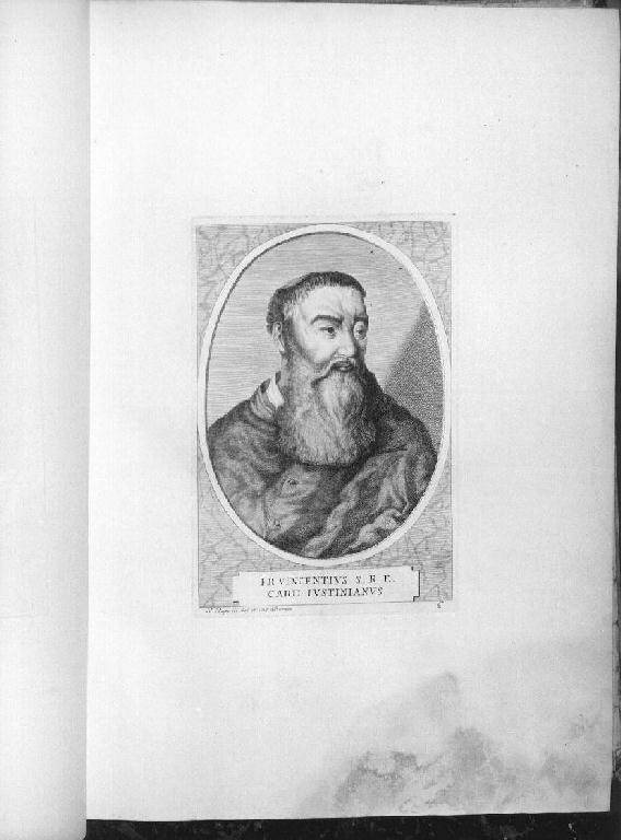 ritratto di ecclesiastico (stampa, elemento d'insieme) di Magalli N (sec. XVII)