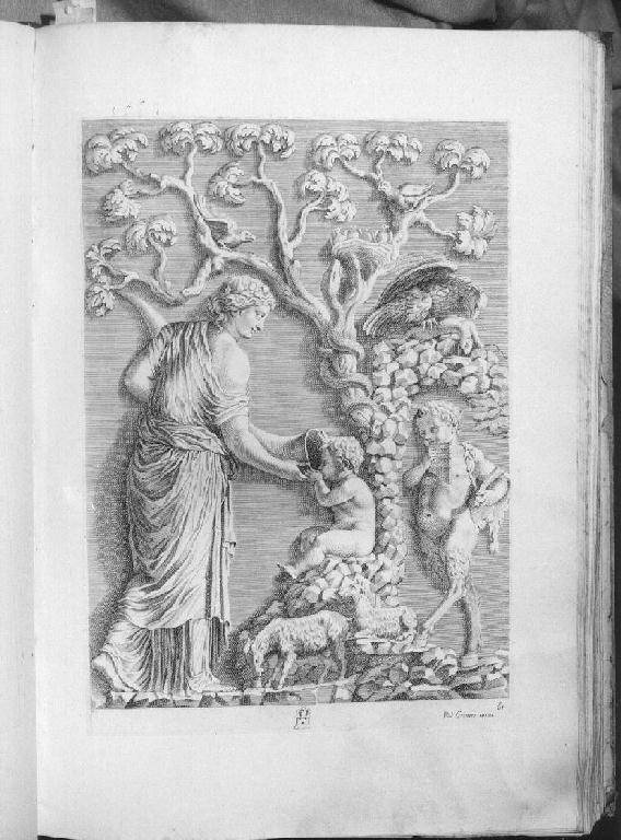 Abbondanza (stampa, elemento d'insieme) di Greuter Johann Friedrich (sec. XVII)