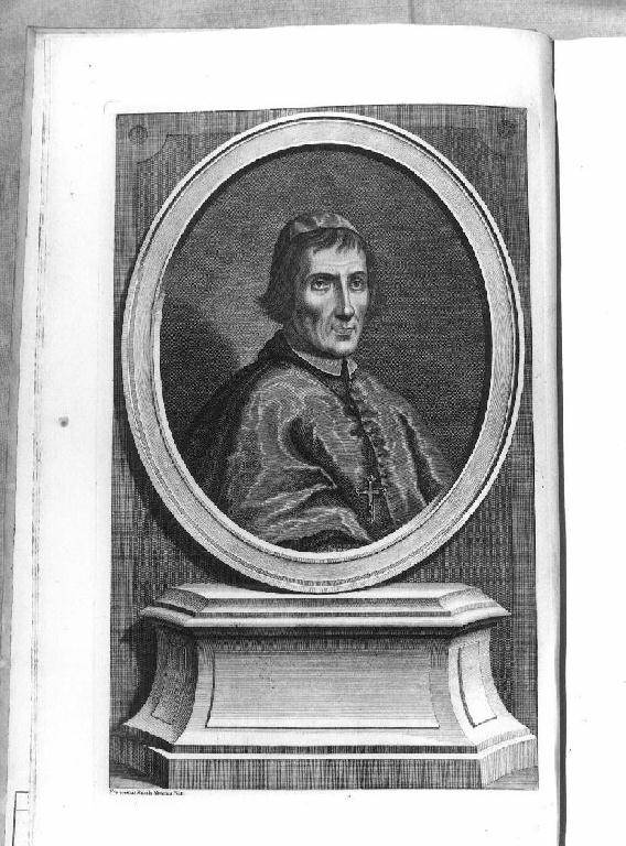 ritratto di ecclesiastico (stampa) di Zugno Francesco (sec. XVIII)