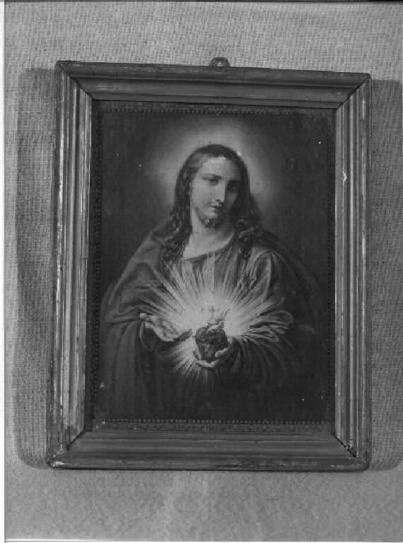 Sacro Cuore di Gesù (stampa) - ambito ligure (terzo quarto sec. XIX)