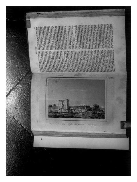 paesaggio/ immagini di cultura egizia (stampa, elemento d'insieme) di Lamaitre Clara (secondo quarto sec. XIX)