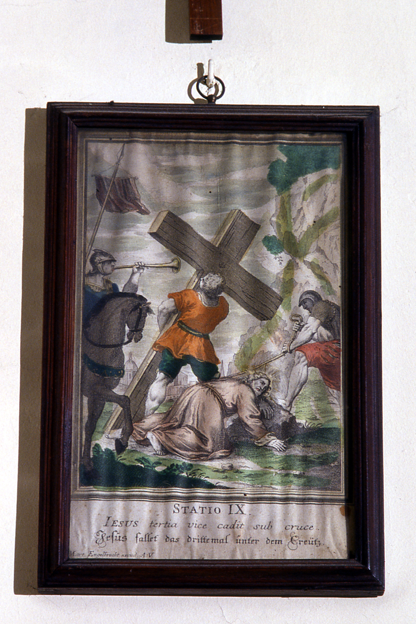 Cristo cade sotto la croce (stampa, serie) - ambito fiammingo (?) (sec. XVIII)