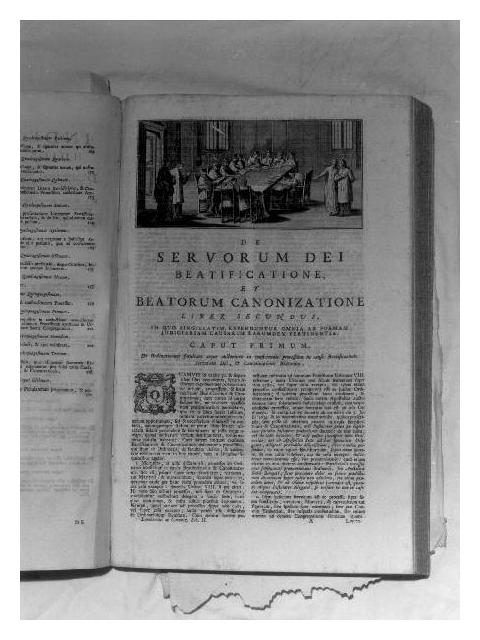 CONCILIO DI PRELATI (stampa) - PRODUZIONE LIGURE (terzo quarto sec. XVIII)