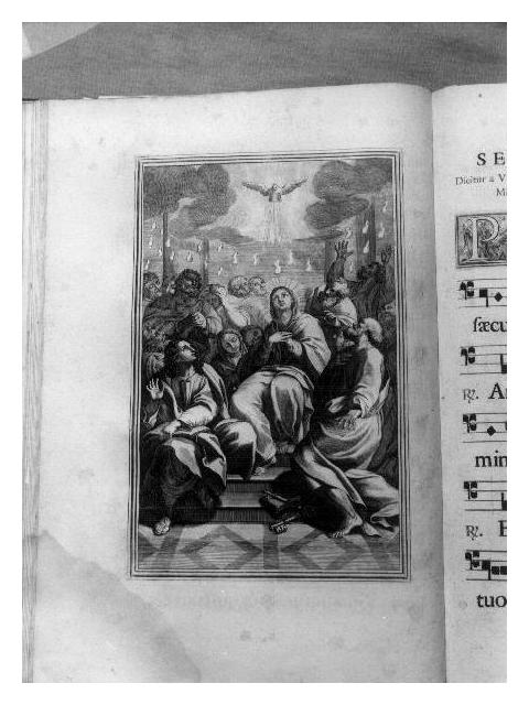 PENTECOSTE (stampa) - ambito italiano (sec. XVIII)