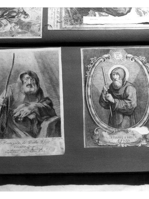 San Francesco di Paola (stampa) di Pitteri Marco Alvise, Bencovich Federico detto Ferighetto (prima metà sec. XVIII)