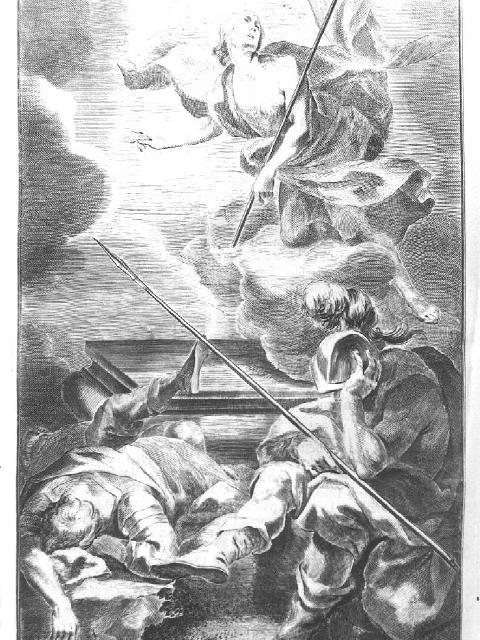 resurrezione di Cristo (stampa, serie) di Bianchi Gaetano (metà sec. XVIII)