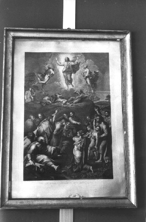 Trasfigurazione (stampa) di Sanzio Raffaello, Pavon Ignazio (sec. XIX)