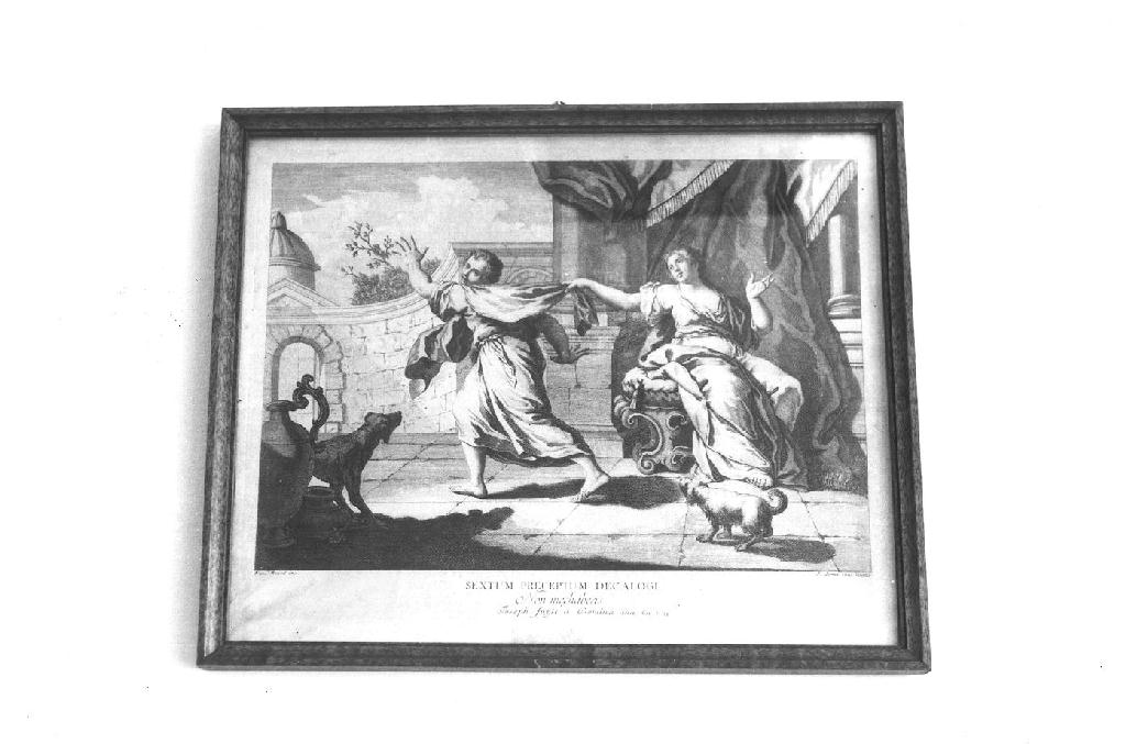 GIUSEPPE E LA MOGLIE DI PUTIFARRE (stampa, serie) - ambito francese (seconda metà sec. XVIII)