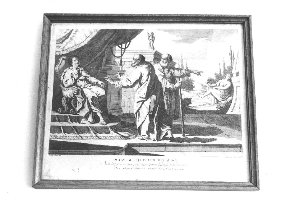 Susanna e i vecchi (stampa, serie) - ambito francese (seconda metà sec. XVIII)