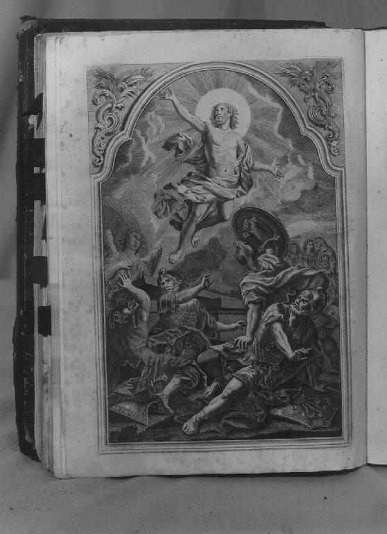 RESURREZIONE DI CRISTO (stampa) di Orsolini Carlo (sec. XIX)