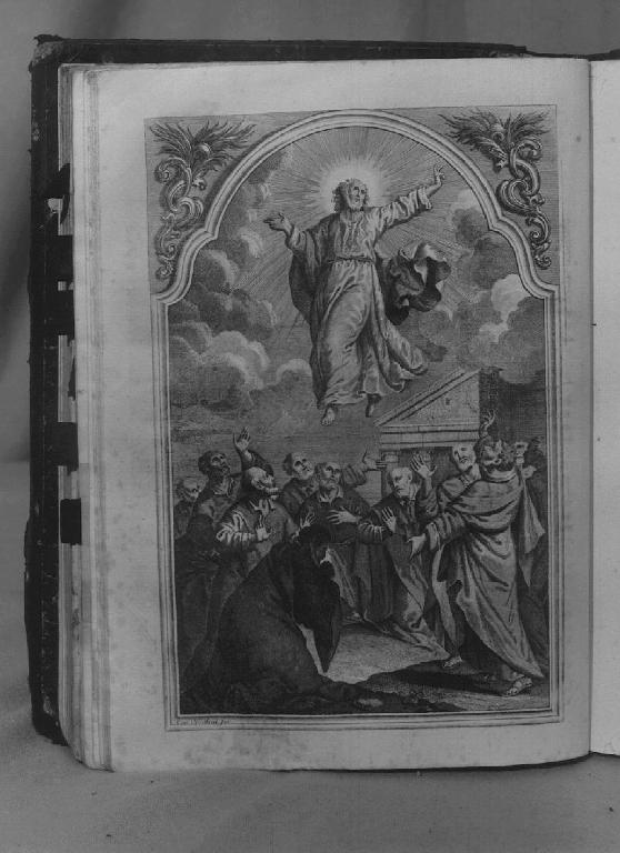 ASCENSIONE DI CRISTO (stampa) di Orsolini Carlo (sec. XIX)