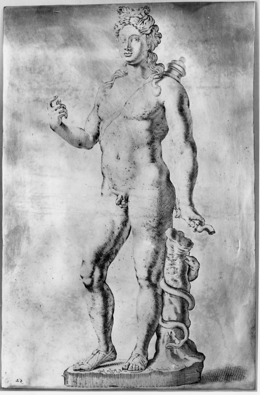 Apollo (matrice, serie) di Van Persyn Reinier, Von Sandrart Joachim (sec. XVII)
